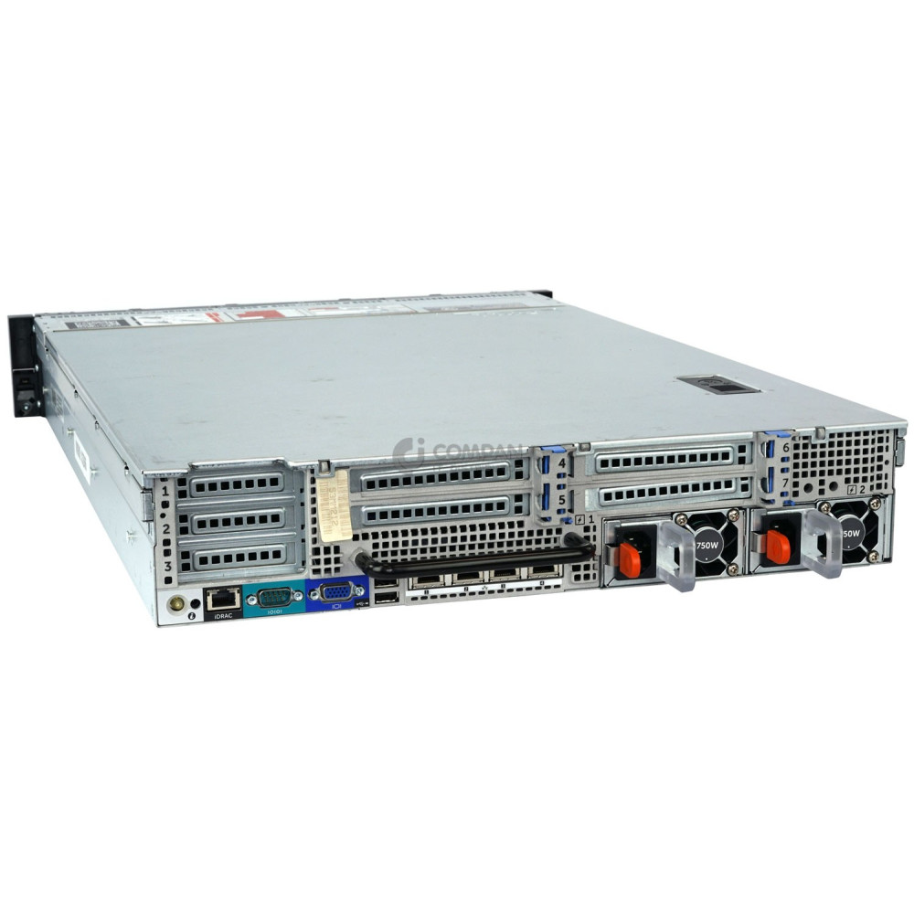 Dell PowerEdge R720 8SFF 2x Xeon E5-2690 16 GB RAM Rails
